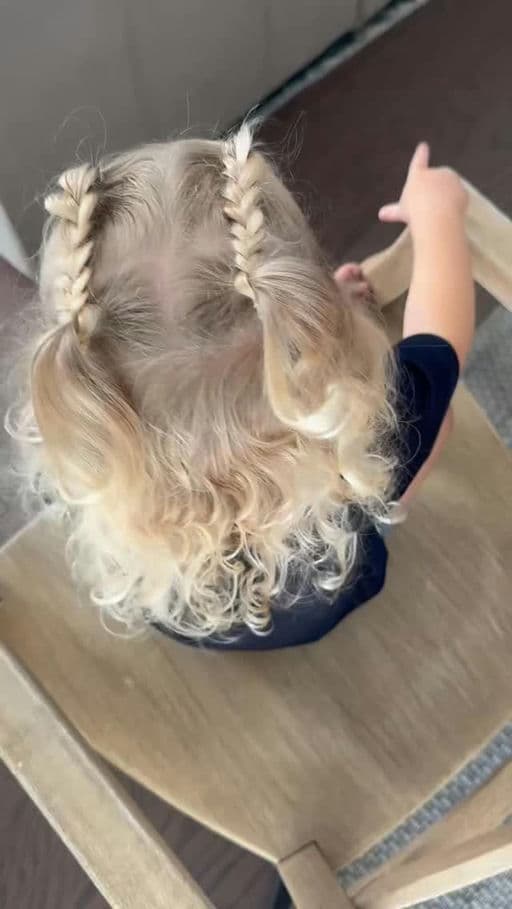 Faux Dutch Braid