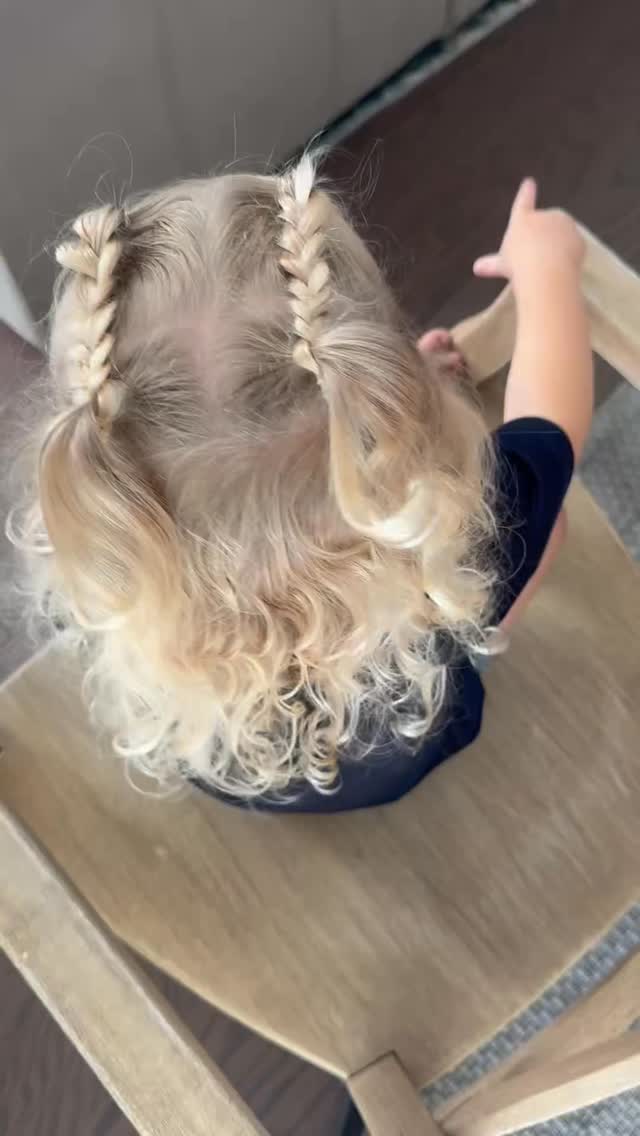 Faux Dutch Braid