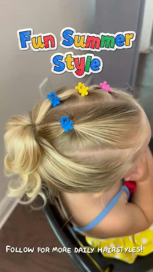 Fun Summer Clip Style