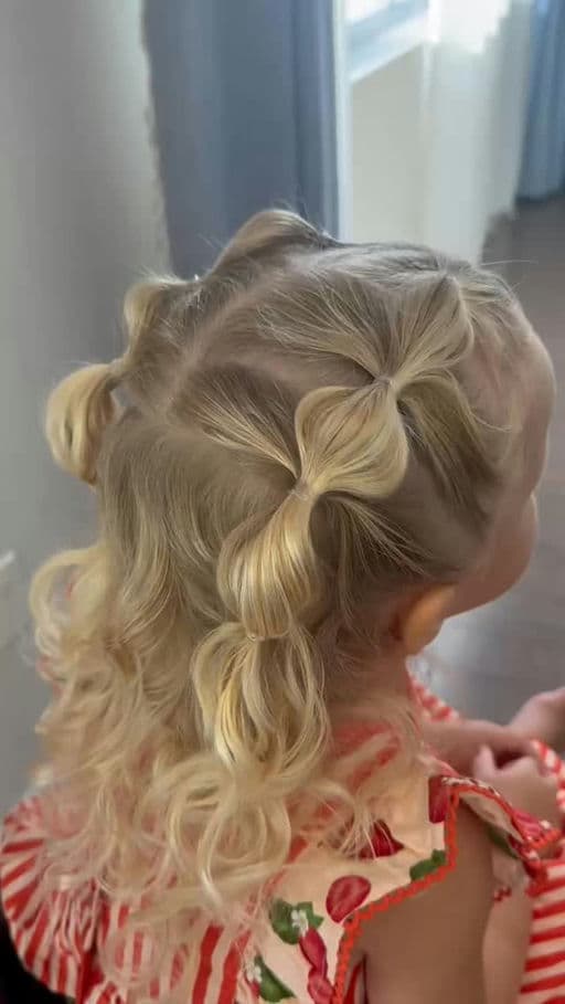 Easy Bubble Braid Pigtails