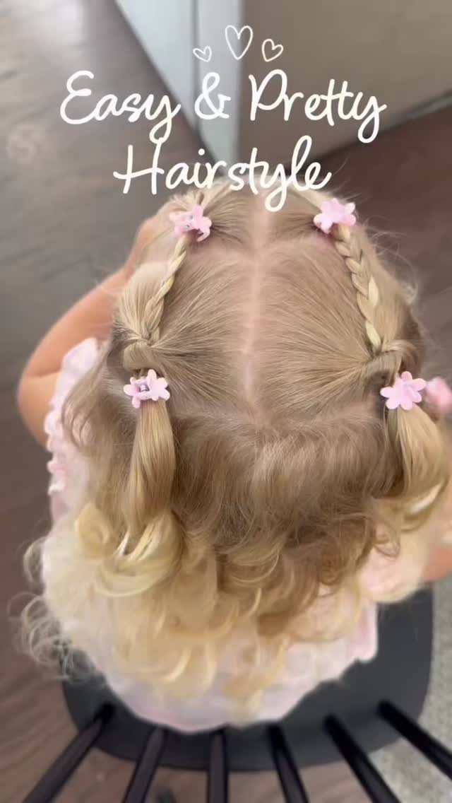 Easy and Pretty Braided Half-Up
