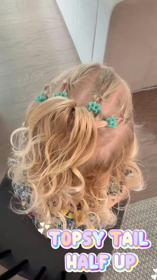 Topsy Tail Half-Up