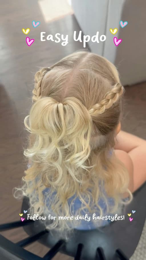 Easy Braided Updo
