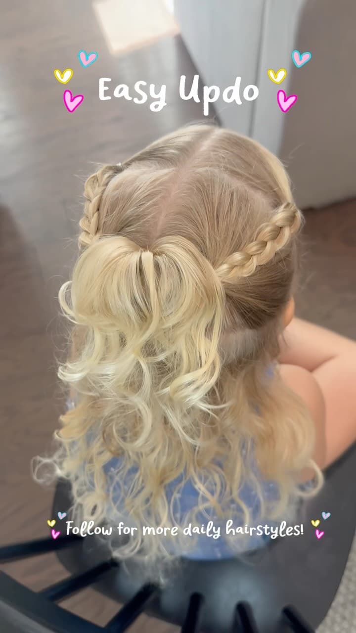 Easy Braided Updo