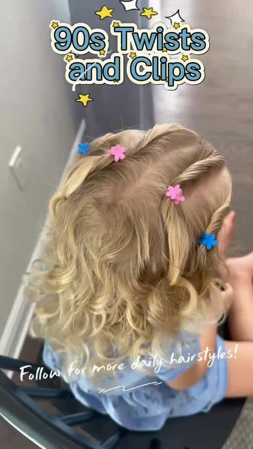 90s Twists and Clips