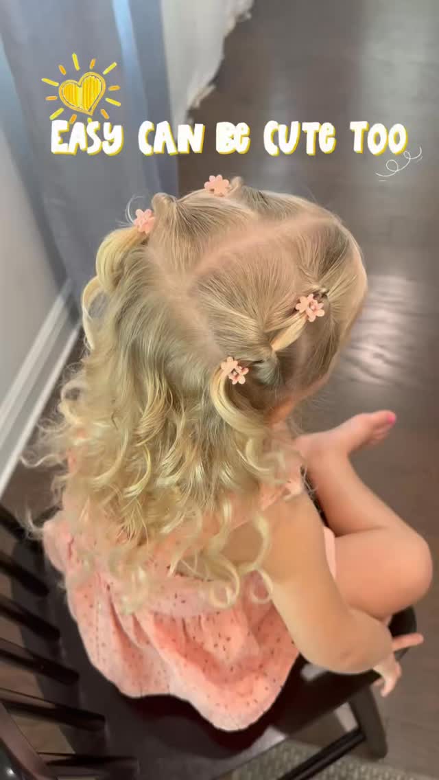 Easy Can Be Cute Half-Up