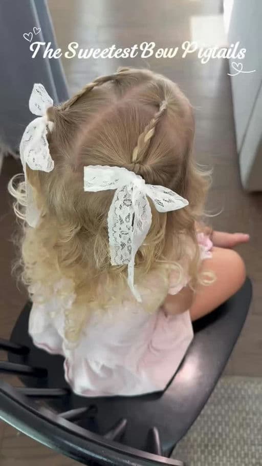 Sweetest Bow Pigtails