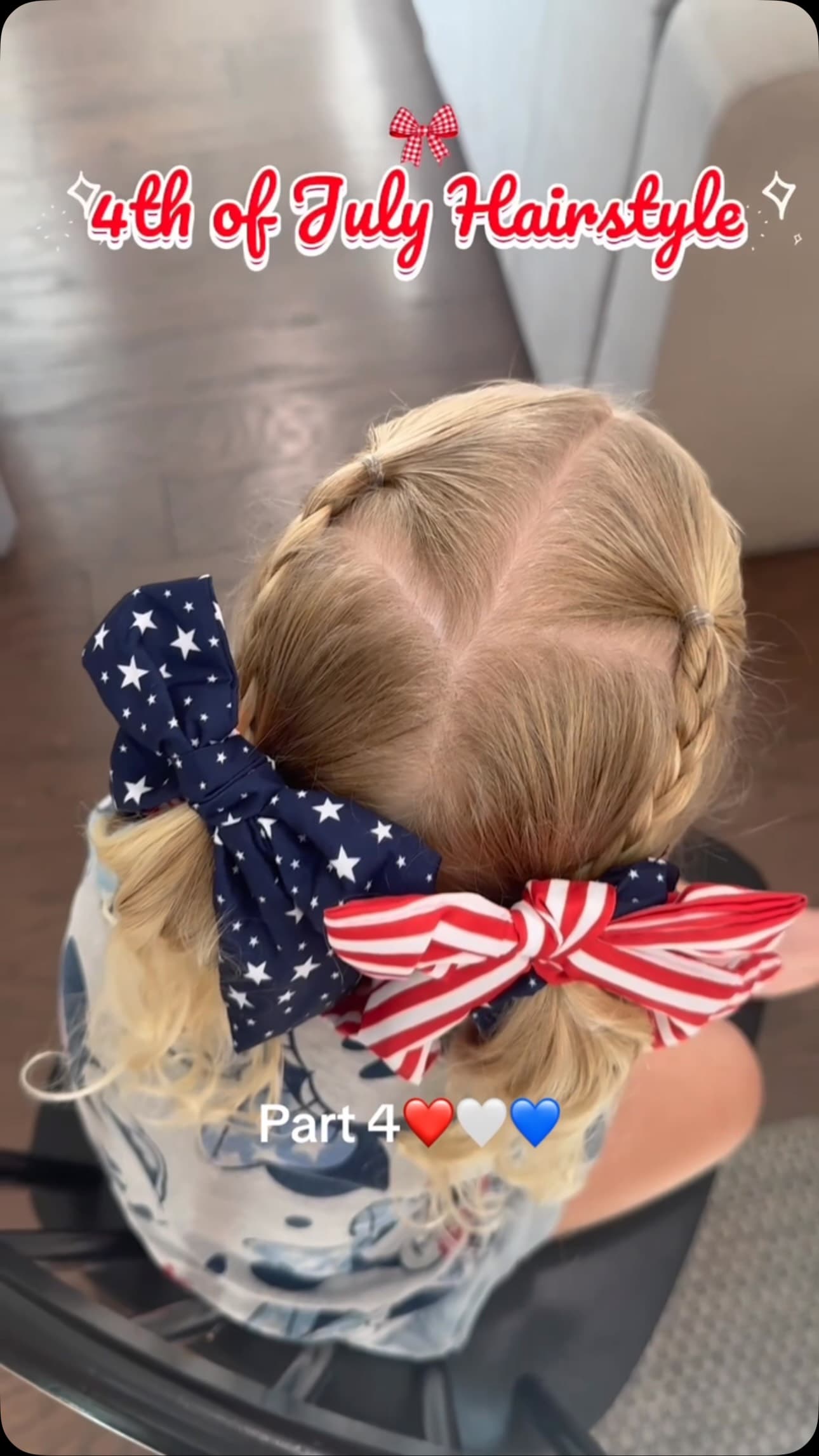 Fourth of July Hairstyle, Part 4