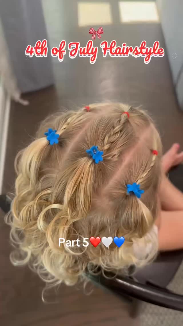 Fourth of July Hairstyle, Part 5
