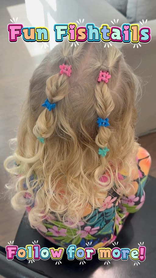 Fun Fishtail Pigtails