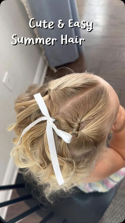 Cute and Easy Summer Half-Up