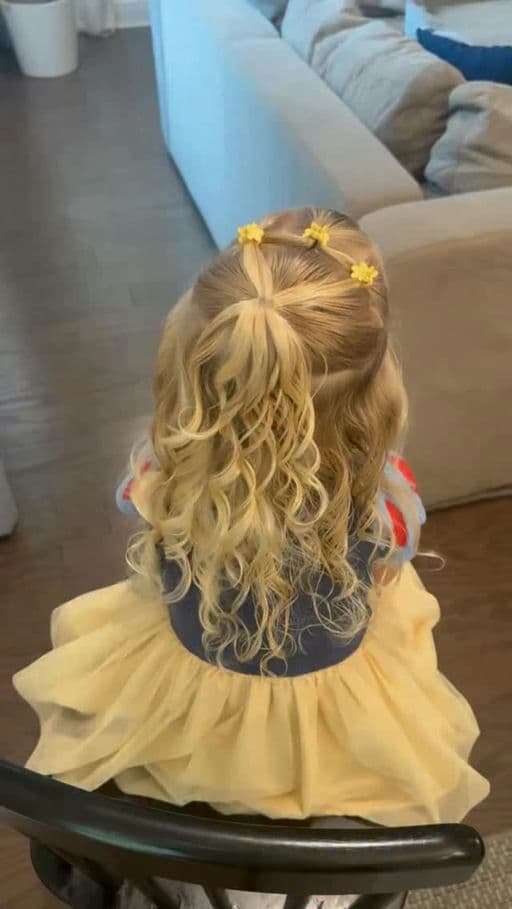 Quick School Morning with Mini Flower Clips