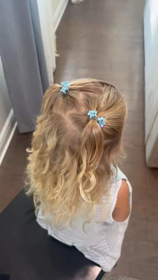 Zig Zag Part with Flower Clips