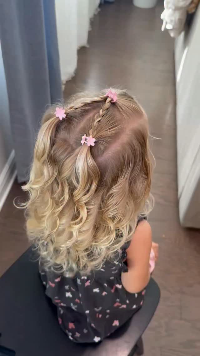 Busy Morning Flower Clip Braids