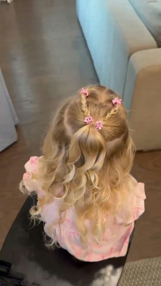 School Morning Braided Half-Up