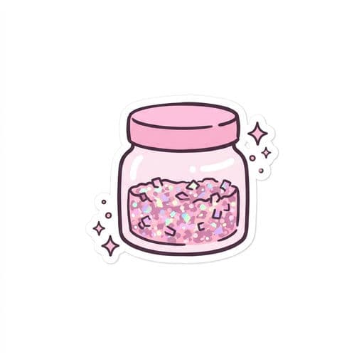 Piggy Paint Hair Glitter