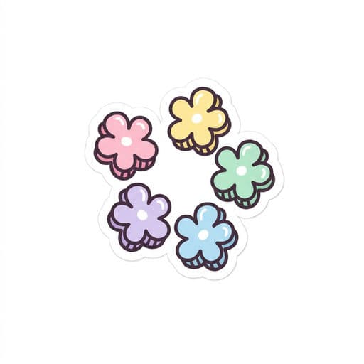 Mini Flower Clips