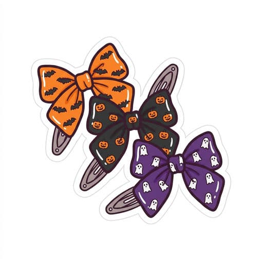 Halloween Bows Pack